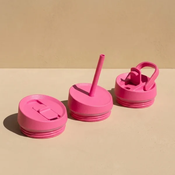 Lid Sampler in Flamingo