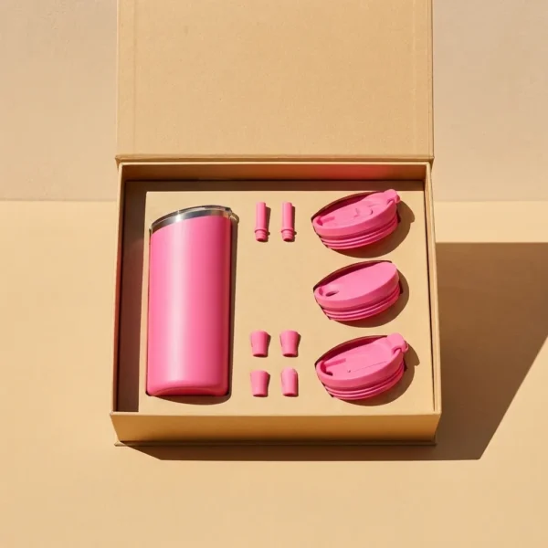 Sip & Swap Set in Flamingo