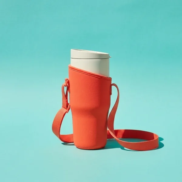 Sling Sleeve, side view showing the slanted rim