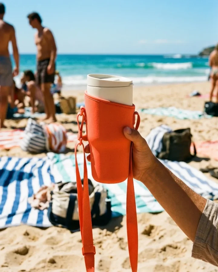 Sling Sleeve at the beach
