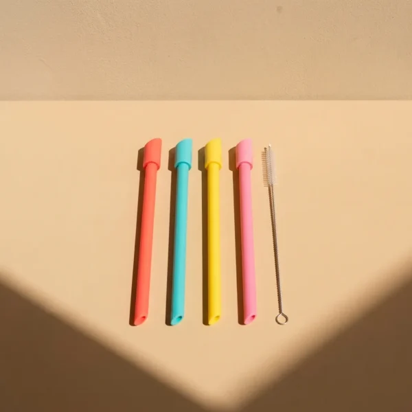 Topper & Straw Kit, studio photo in midday sun